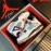 Off White Co Branded Air Jordan Fashion Basketball Sneakers For Men And Women Blue