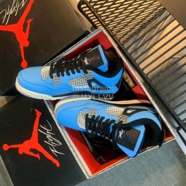 Off White Co Branded Air Jordan Basketball Sneakers For Men And Women Blue