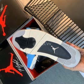 Off White Co Branded Air Jordan Basketball Sneakers For Men And Women Blue