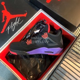 Off White Co Branded Air Jordan Basketball Sneakers For Men And Women Black