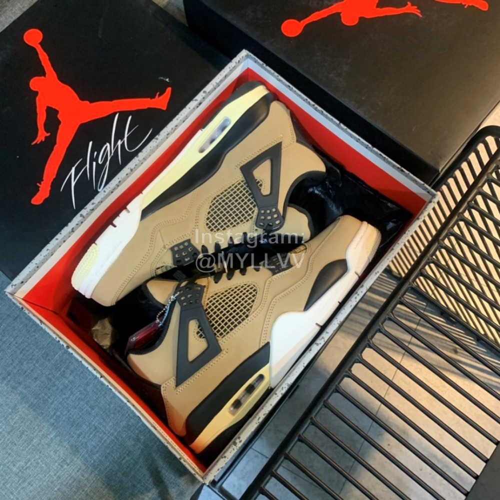 Off White Co Branded Air Jordan Basketball Sneakers For Men And Women Brown
