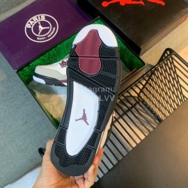 Off White Co Branded Air Jordan Basketball Sneakers For Men And Women White