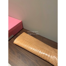 Paris Texas Fashion Leather High Heeled Long Boots For Women Apricot