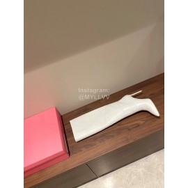 Paris Texas Fashion Leather High Heeled Long Boots For Women White