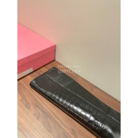 Paris Texas Fashion Leather High Heeled Long Boots For Women Black