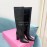 Paris Texas Crocodile Leather Thick High Heeled Long Boots For Women Black