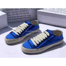 Pedro Garcia Fashion Lace Up Casual Shoes For Women Blue