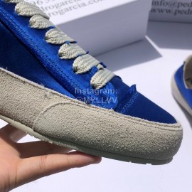 Pedro Garcia Fashion Lace Up Casual Shoes For Women Blue