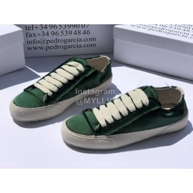 Pedro Garcia Fashion Lace Up Casual Shoes For Women Green