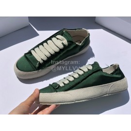Pedro Garcia Fashion Lace Up Casual Shoes For Women Green