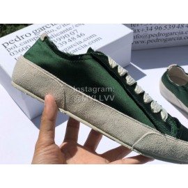 Pedro Garcia Fashion Lace Up Casual Shoes For Women Green