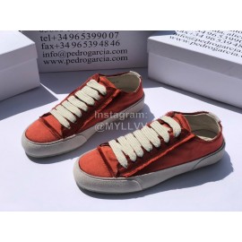 Pedro Garcia Fashion Lace Up Casual Shoes For Women Reddish Brown