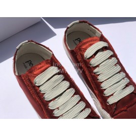 Pedro Garcia Fashion Lace Up Casual Shoes For Women Reddish Brown