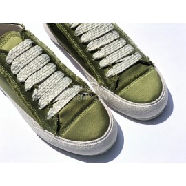 Pedro Garcia Fashion Lace Up Casual Shoes Green For Women 