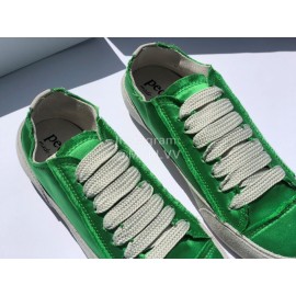 Pedro Garcia Fashion Green Lace Up Casual Shoes For Women 