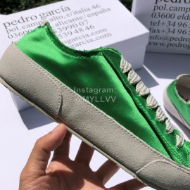 Pedro Garcia Fashion Green Lace Up Casual Shoes For Women 