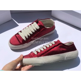 Pedro Garcia Fashion Lace Up Casual Shoes For Women Wine Red