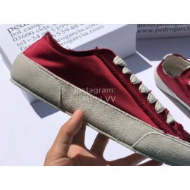 Pedro Garcia Fashion Lace Up Casual Shoes For Women Wine Red