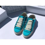 Pedro Garcia Fashion Lace Up Casual Shoes Blue For Women 