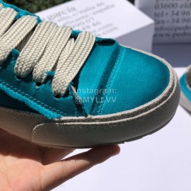 Pedro Garcia Fashion Lace Up Casual Shoes Blue For Women 