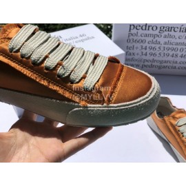 Pedro Garcia Fashion Lace Up Casual Shoes For Women Yellow