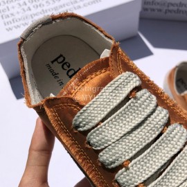 Pedro Garcia Fashion Lace Up Casual Shoes For Women Yellow