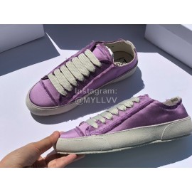 Pedro Garcia Fashion Lace Up Casual Shoes For Women Light Purple