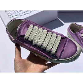 Pedro Garcia Fashion Lace Up Casual Shoes For Women Light Purple