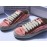 Pedro Garcia Fashion Lace Up Casual Shoes For Women Dark Pink