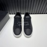 Plein Cowhide Casual Sneakers For Men Black