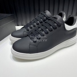 Plein Cowhide Casual Sneakers For Men Black