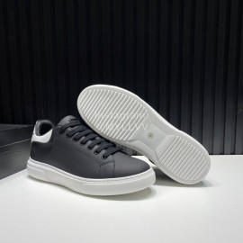 Plein Cowhide Casual Sneakers For Men Black