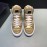 Plein  Camouflage Printing Leather High Top Sneakers For Men Khaki
