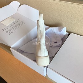 Piero Guidi Fashion Leather High Heel Boots White For Women 