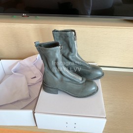 Piero Guidi Fashion Leather High Heel Boots For Women Green