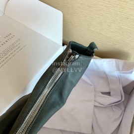 Piero Guidi Fashion Leather High Heel Boots For Women Green