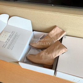 Piero Guidi Fashion Leather High Heel Boots For Women Pink