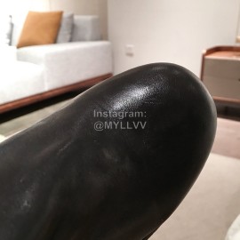 Piero Guidi New Leather High Heel Boots For Women Black