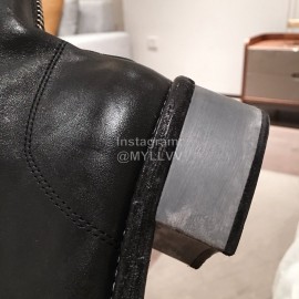 Piero Guidi New Leather High Heel Boots For Women Black