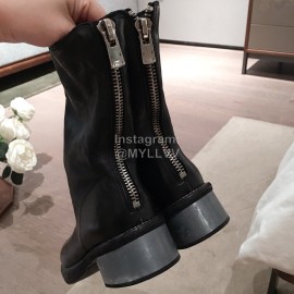 Piero Guidi New Leather High Heel Boots For Women Black