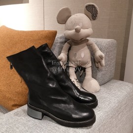 Piero Guidi New Leather High Heel Boots For Women Black