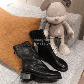 Piero Guidi New Leather High Heel Boots For Women Black