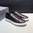 Prada Fashion Leather Casual Sneakers For Men Black