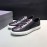 Prada Fashion Leather Casual Sneakers For Men Black