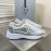 Prada New Cowhide Casual Sneakers For Men Gray