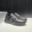 Prada Palmprint Leather Casual Sneakers For Men Black