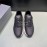 Prada New Palmprint Leather Casual Sneakers For Men Black