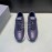 Prada New Palmprint Leather Casual Sneakers For Men Navy