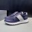 Prada New Navy Palmprint Leather Casual Sneakers For Men 