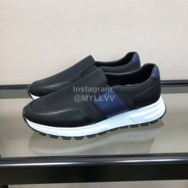 Prada Summer Mesh Cowhide Casual Sneakers For Men 